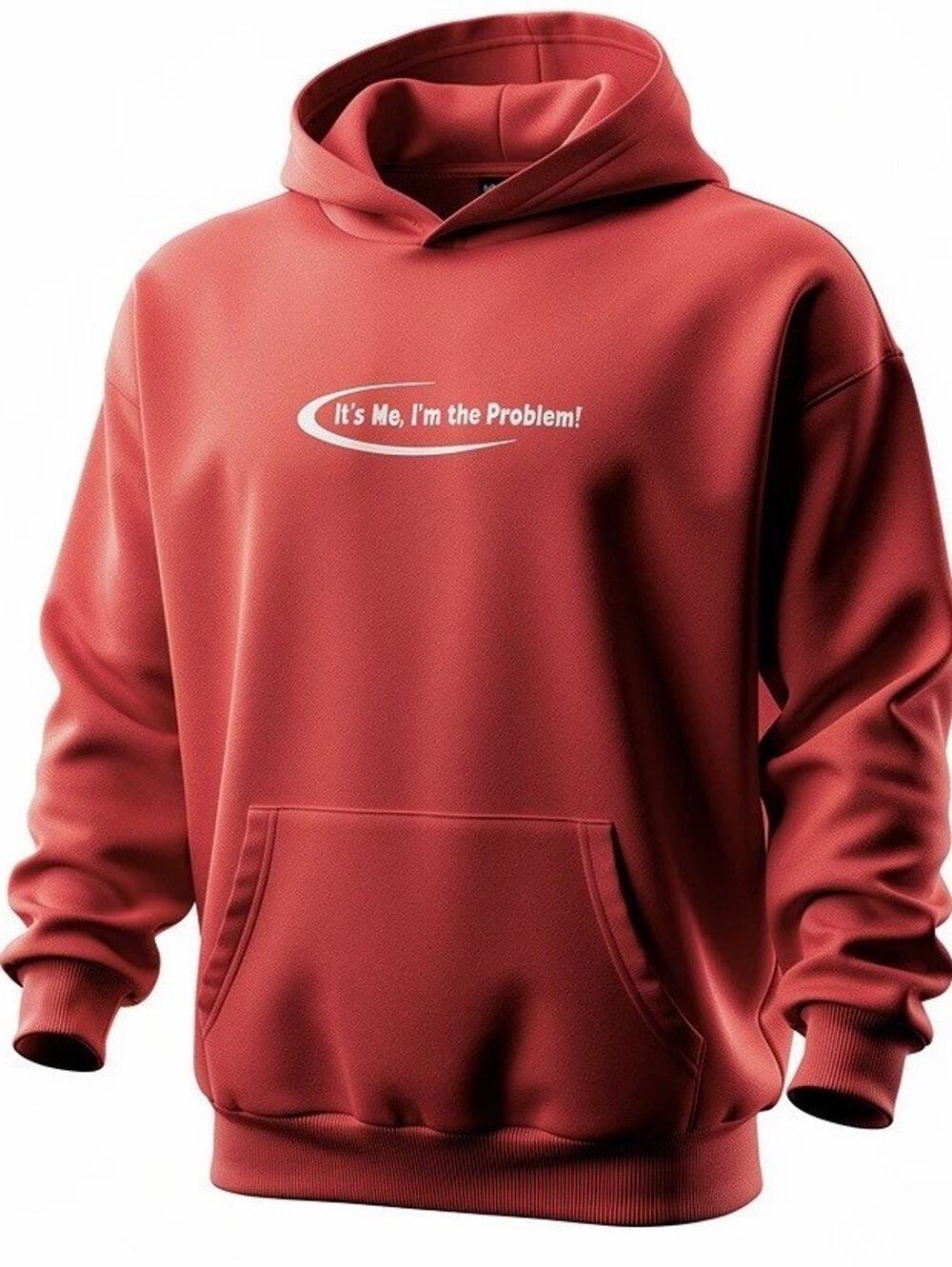 Full Tilt Youth Large Hoodie Red Funny Graphic Sweatshirt Size L